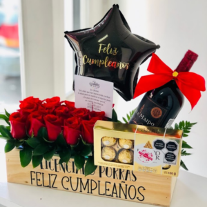 Vino, Rosas y Chocolates
