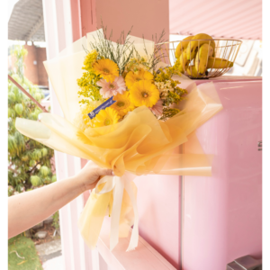 Ramo de 12 Gerberas Amarillas