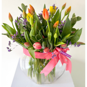 Florero 30 Tulipanes
