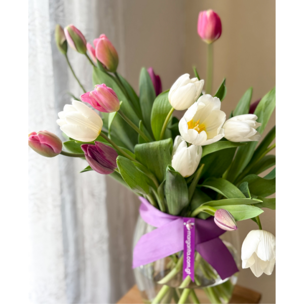 Florero 20 Tulipanes - Imagen 3