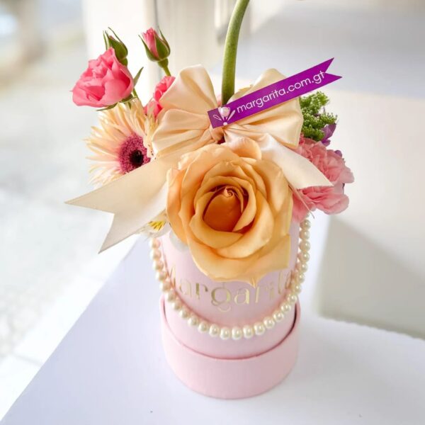 Cajita con Gerberas - Imagen 3