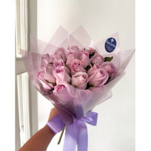 Ramo de 24 rosas Lila